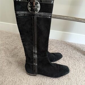 Final price Tory Burch Black Knee-High Boots